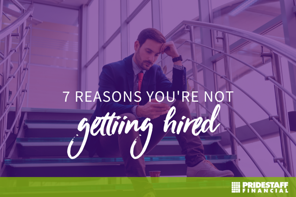 Reasons Why You Didn't Get The Job And What To Do About It